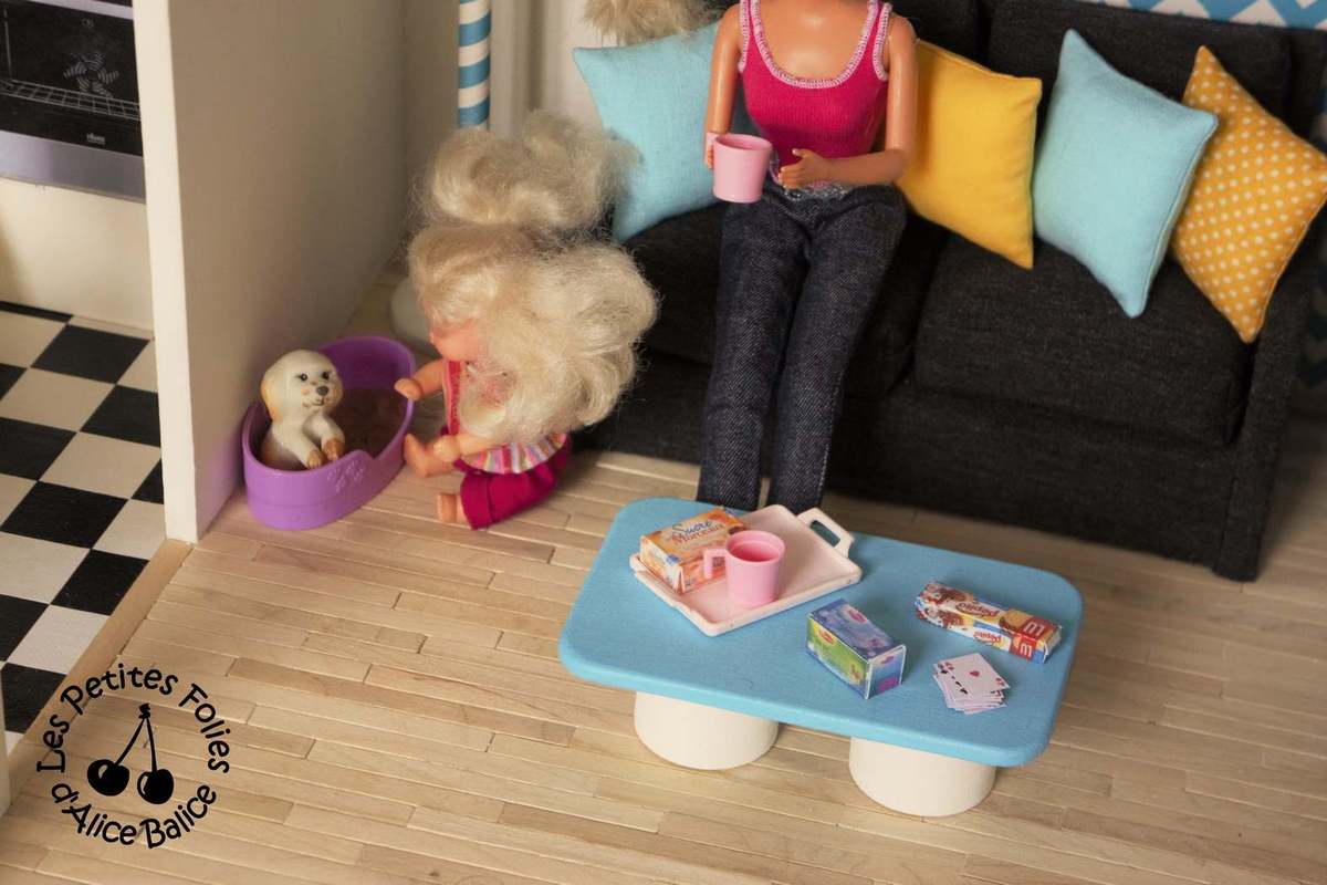 Maison de Barbie - # 7 : Barbie emménage !! - Alice Balice - couture et DIY  loisirs créatifs